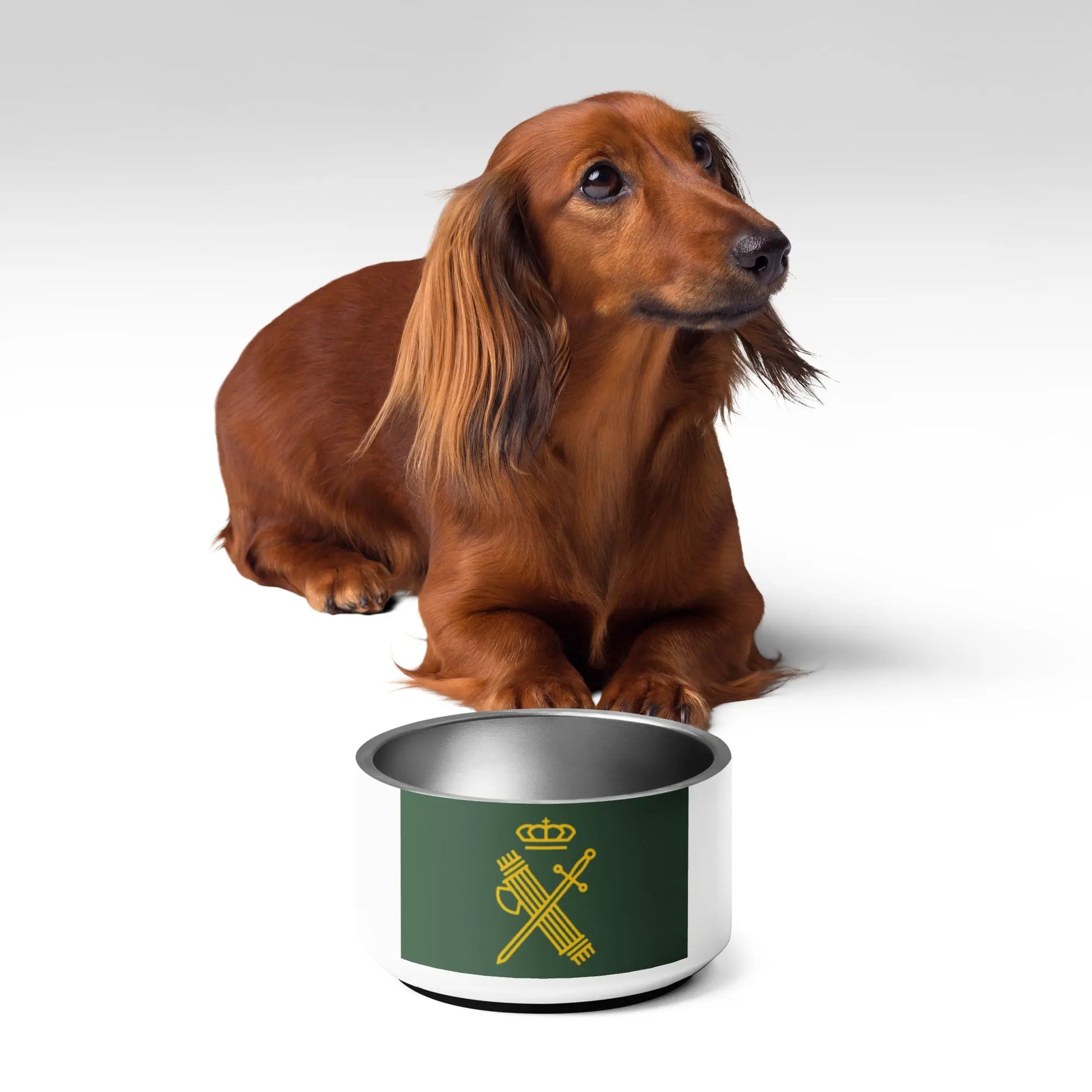 Comprar Plato Guardia Civil para mascota Bandera España La Flamenca de Borgoña Patricia Muñoz VOX