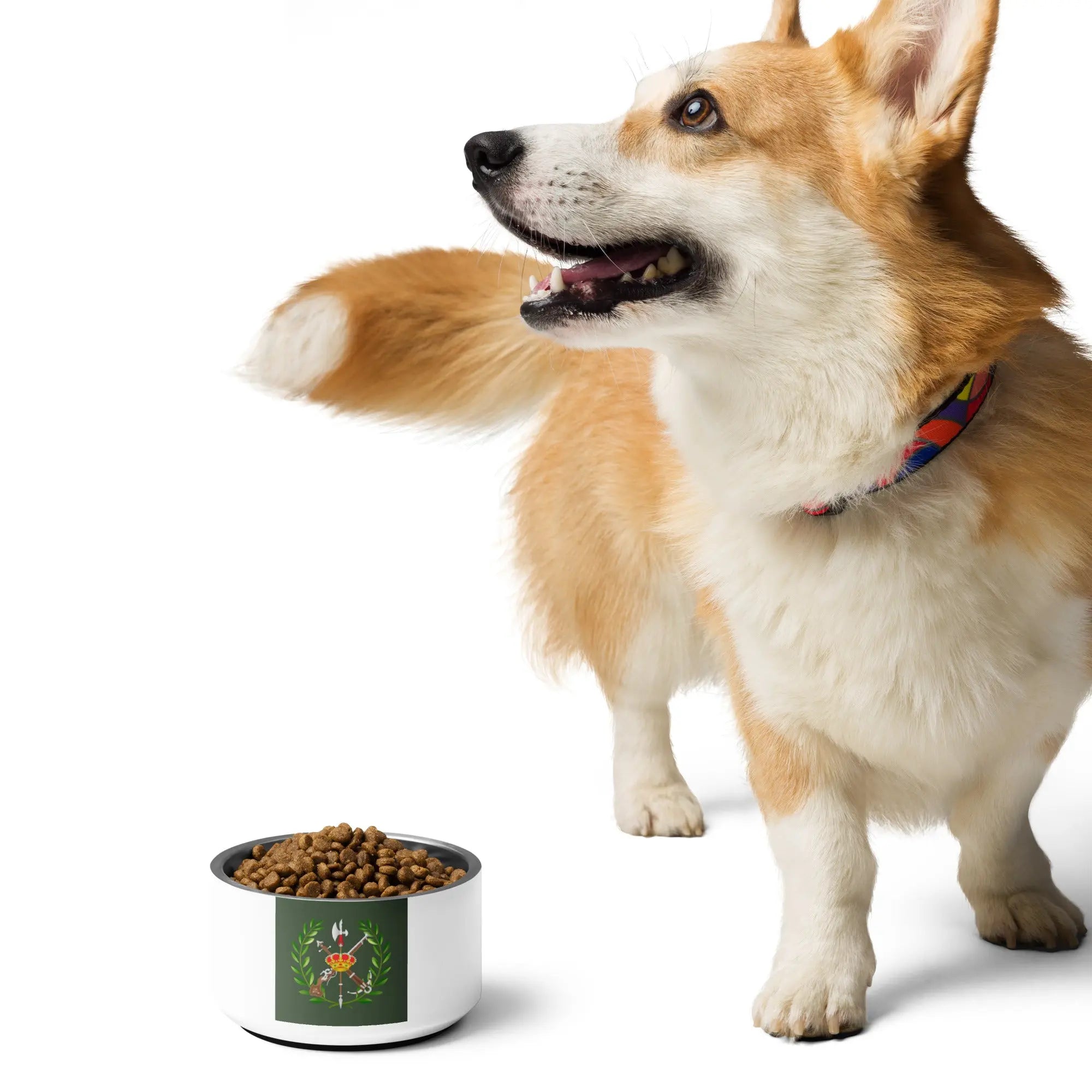 Comprar Plato Legión para mascota Bandera España La Flamenca de Borgoña Patricia Muñoz VOX