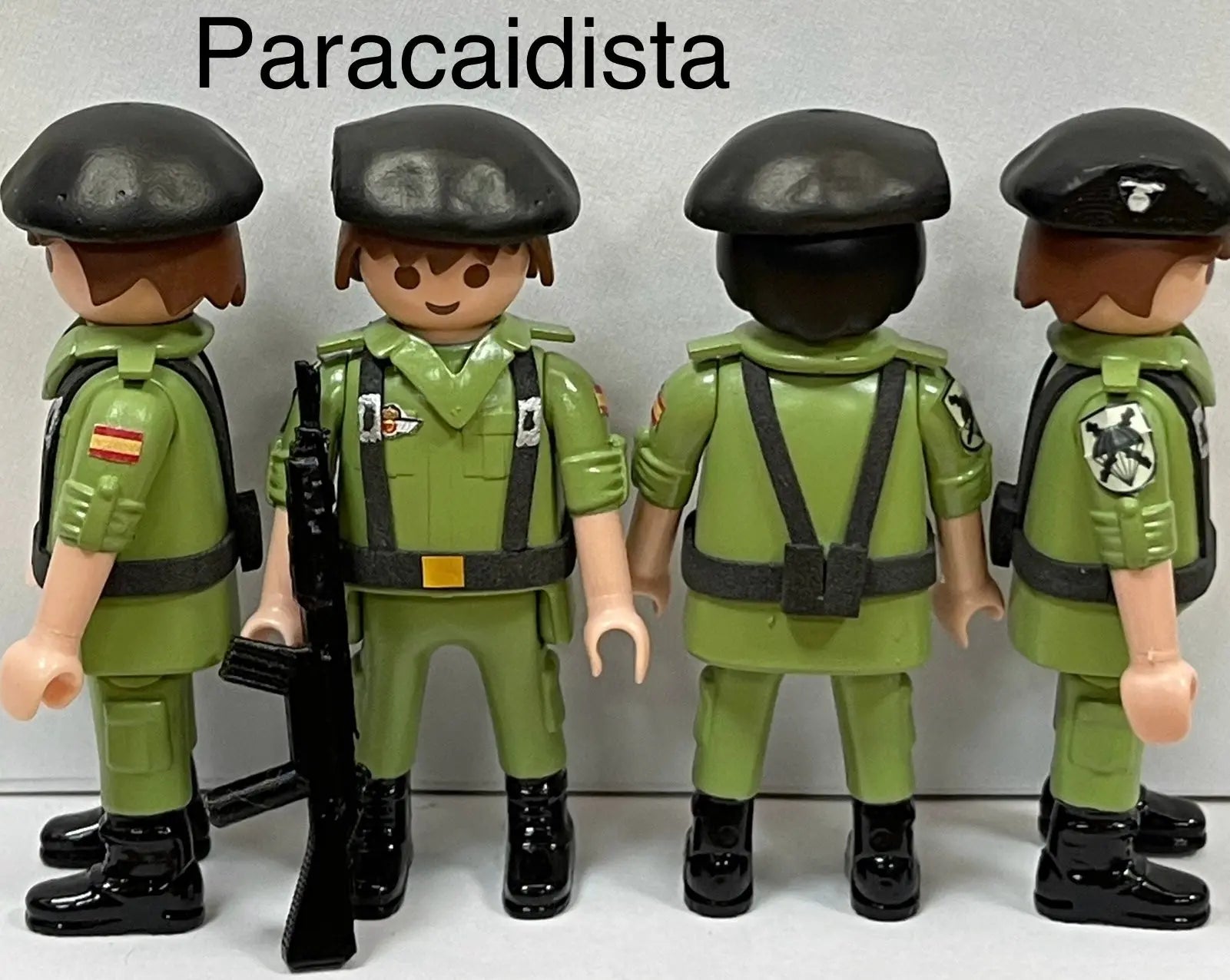 Playmobil Custom Ejército Español Paracaidista personalizado