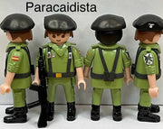 Playmobil Custom Ejército Español Paracaidista personalizado