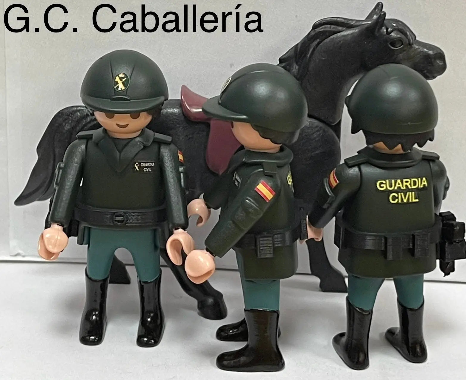 Playmobil Custom Guardia Civil Caballería personalizado