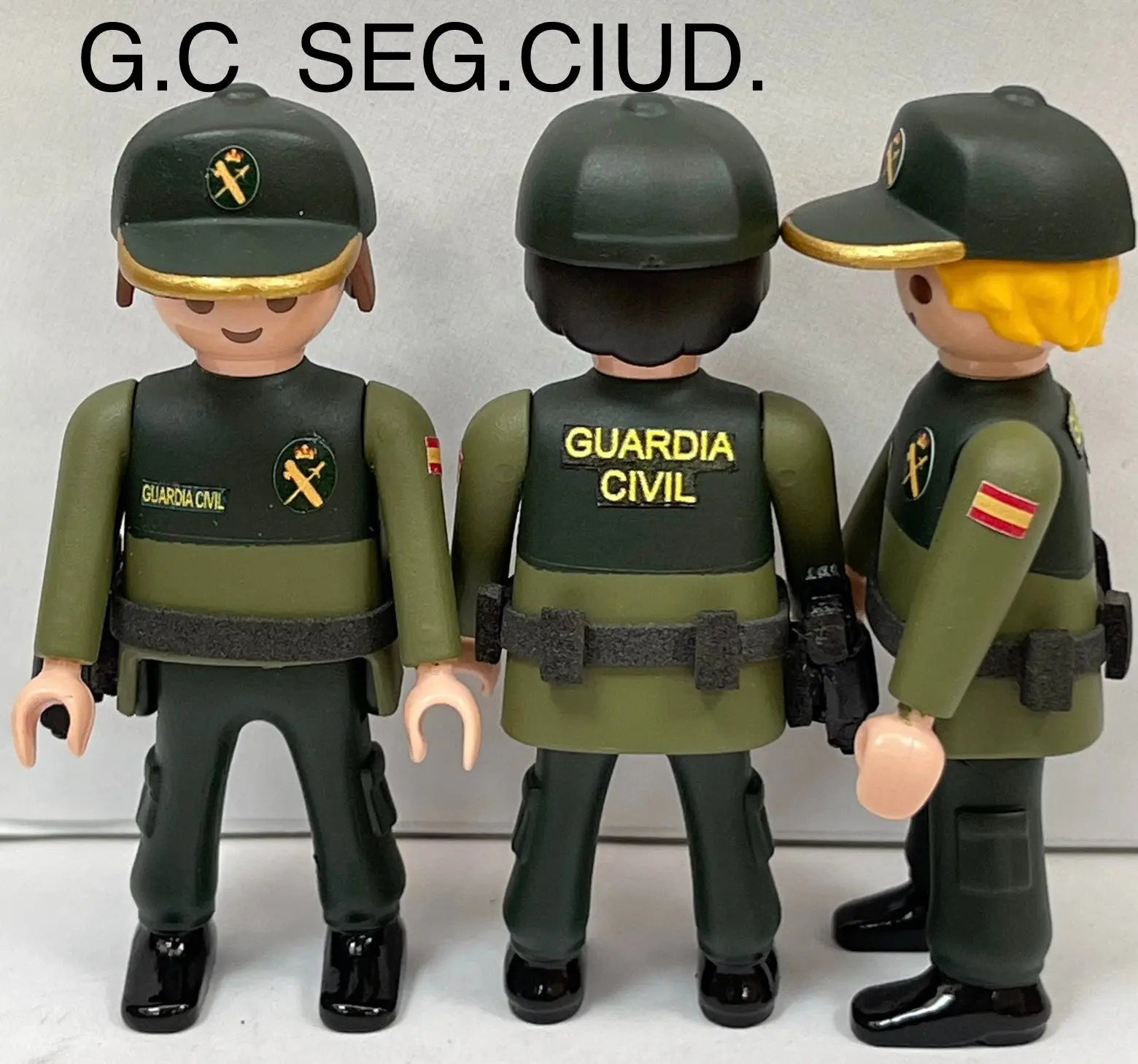 Playmobil Custom Guardia Civil Seguridad Ciudadana personalizado