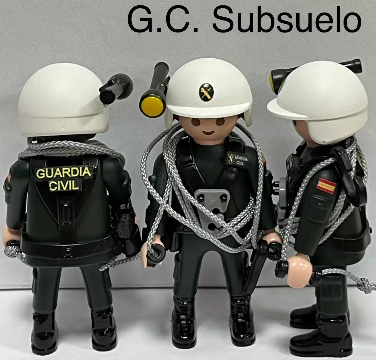Playmobil Custom Guardia Civil Subsuelo URS personalizado