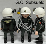 Playmobil Custom Guardia Civil Subsuelo URS personalizado
