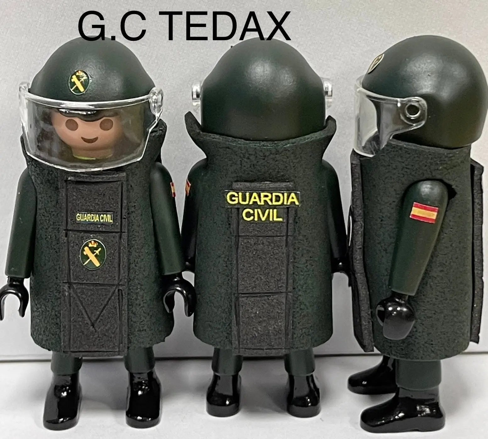 Playmobil Custom Guardia Civil TEDAX personalizado