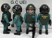 Playmobil Custom Guardia Civil UEI personalizado