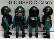 Playmobil Custom Guardia Civil USECIC casco personalizado