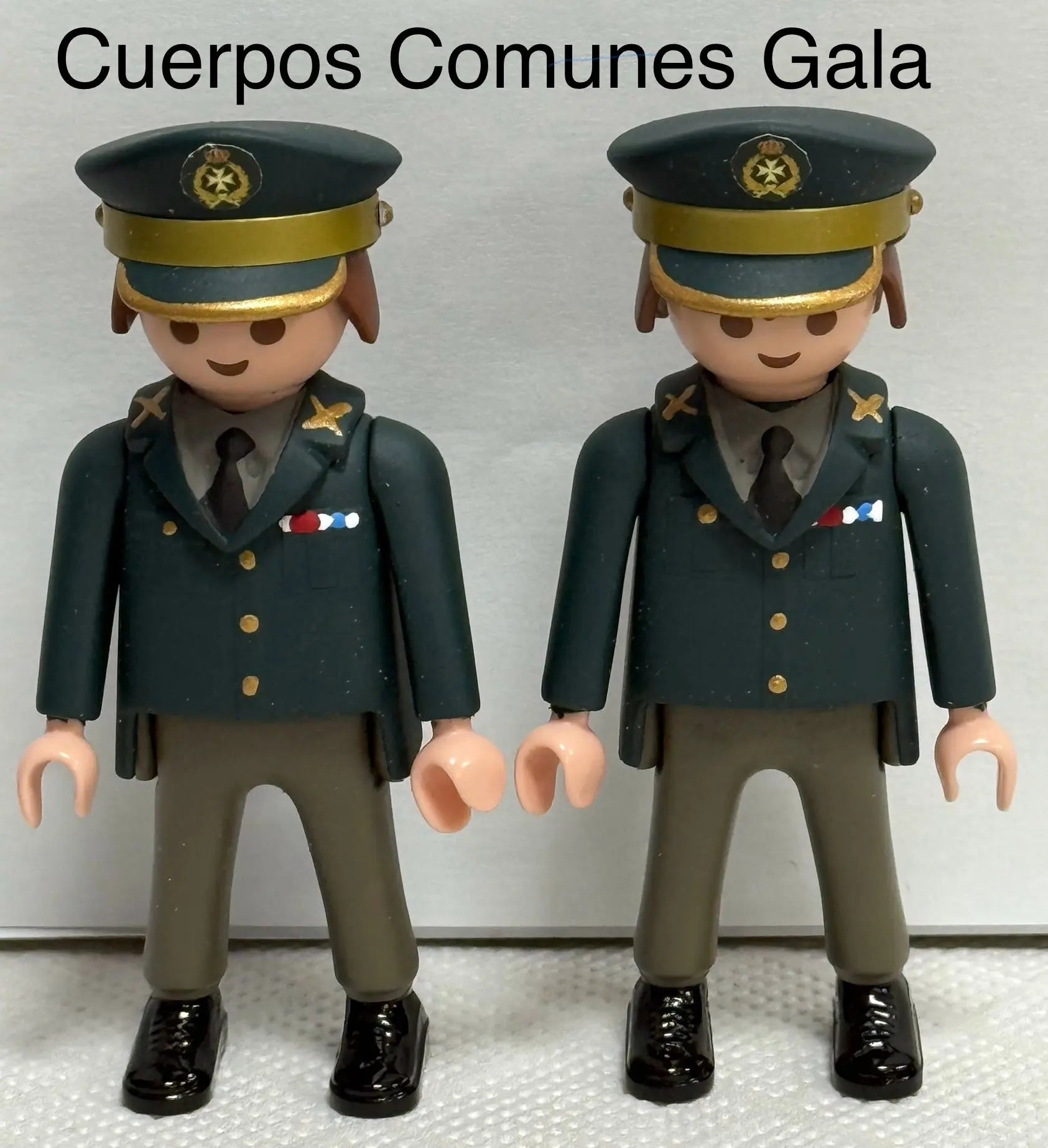 Playmobil Custom Militar Cuerpos Comunes Gala personalizado