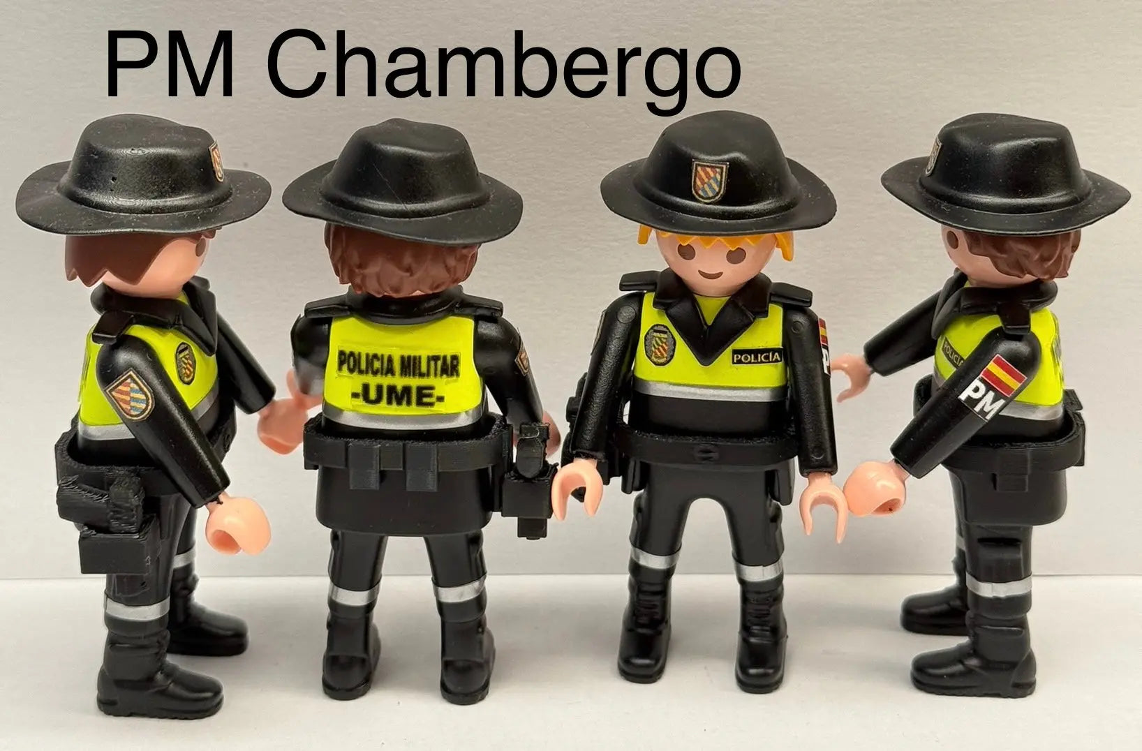Playmobil Custom Policía Militar UME Chambergo personalizado