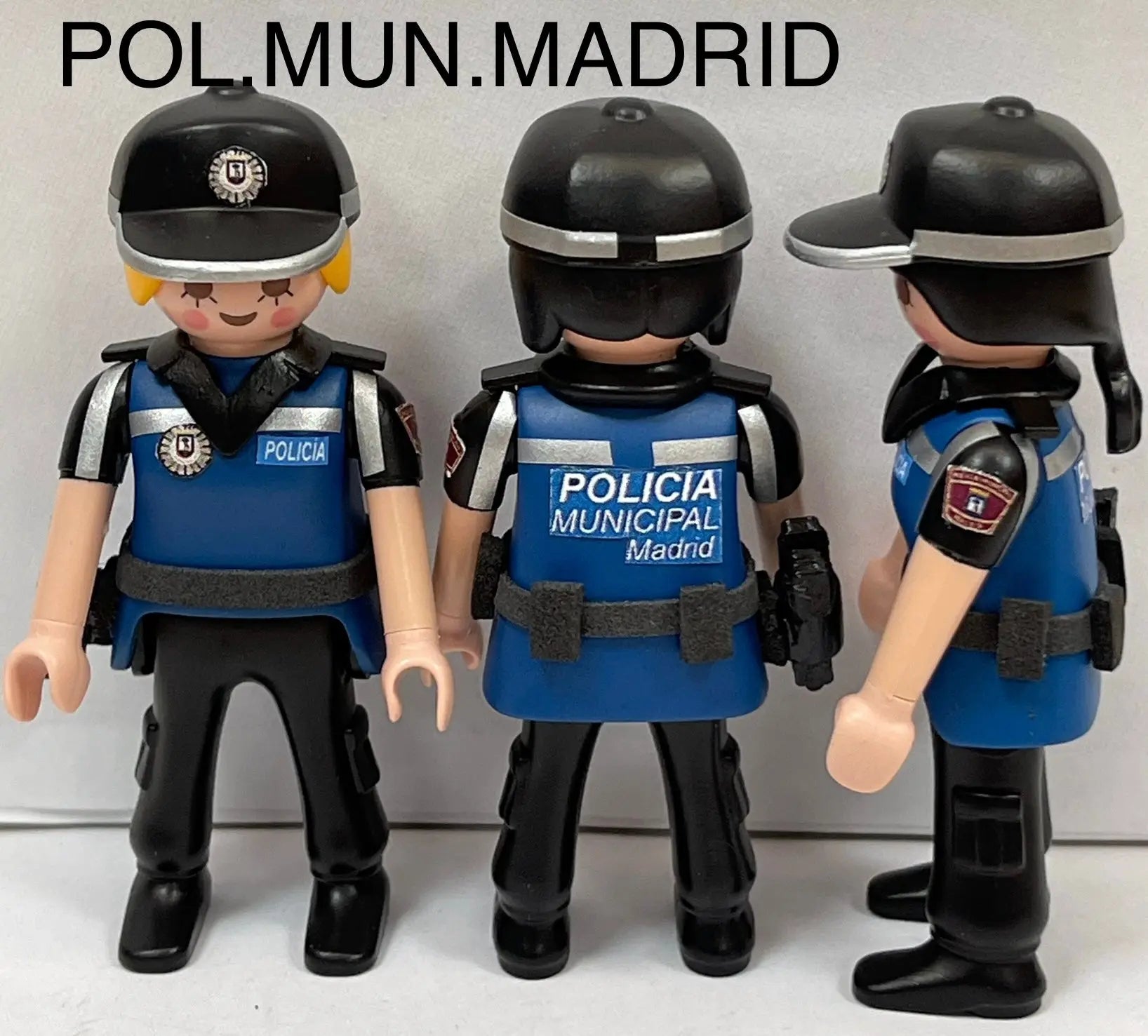 Playmobil Custom Policía Municipal Madrid personalizado