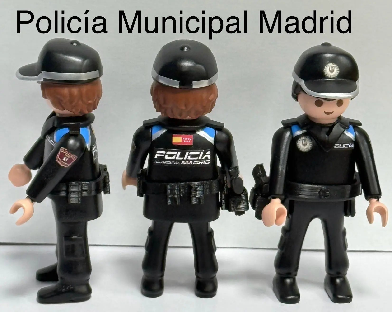 Playmobil Custom Policía Municipal Madrid personalizado