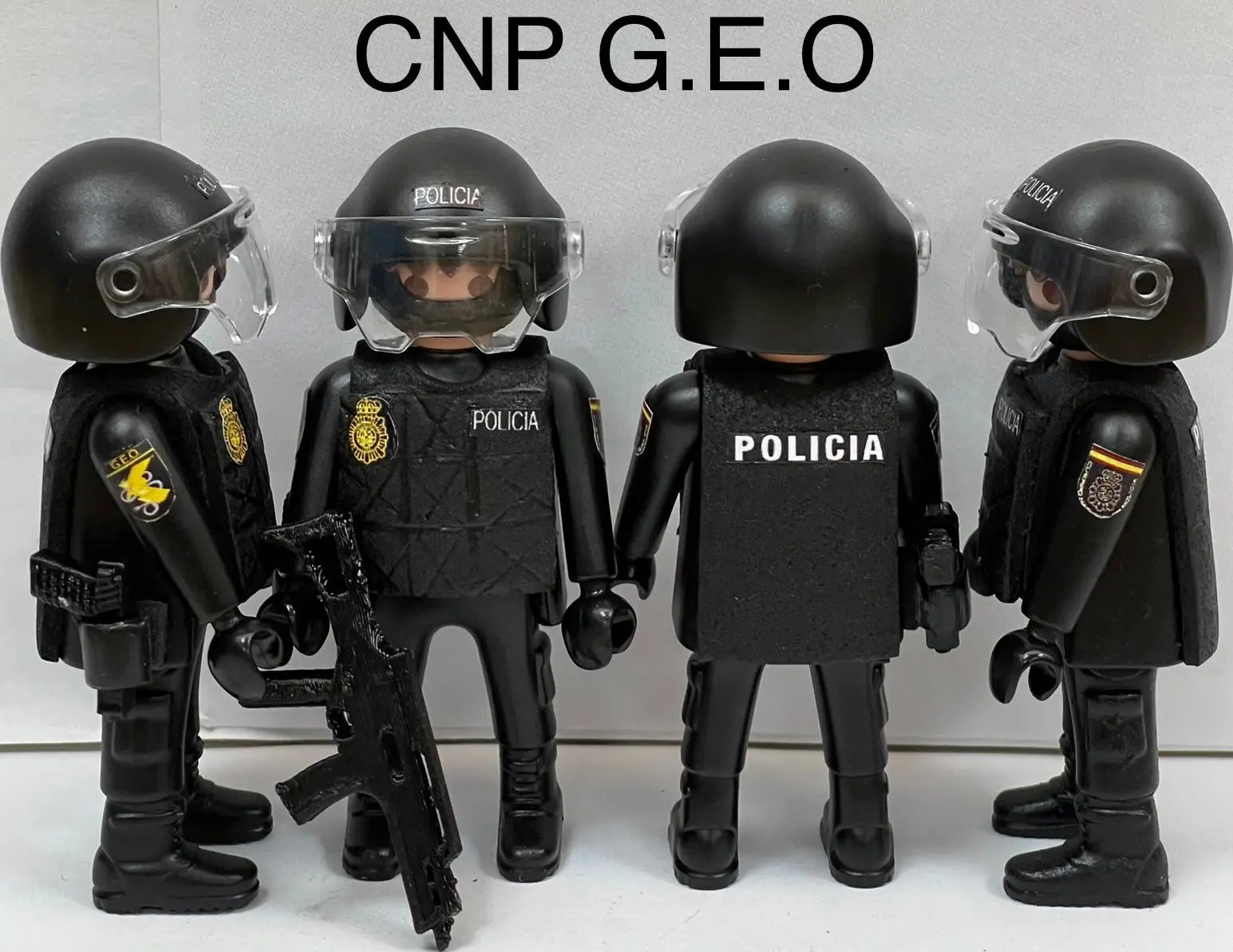 Playmobil Custom Policía Nacional GEO personalizado