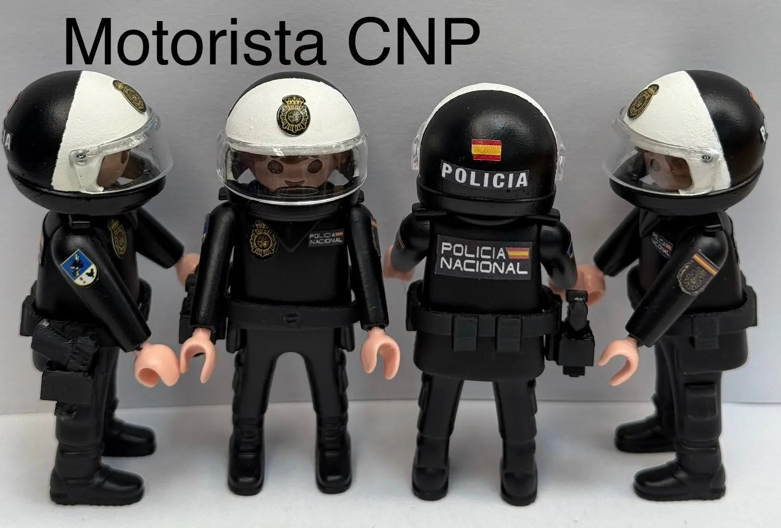 Playmobil Custom Policía Nacional Motorista personalizado