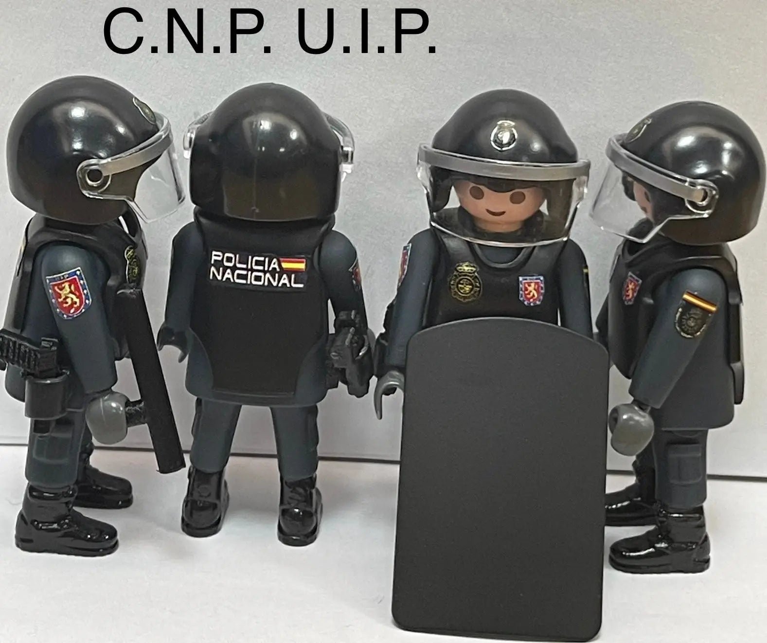 Playmobil Custom Policía Nacional UIP personalizado