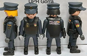 Playmobil Custom Policía Nacional UPR con gorra personalizado