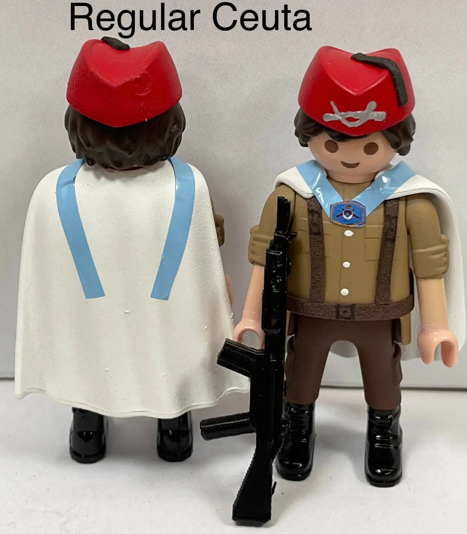 Playmobil Custom Regulares Ceuta personalizado