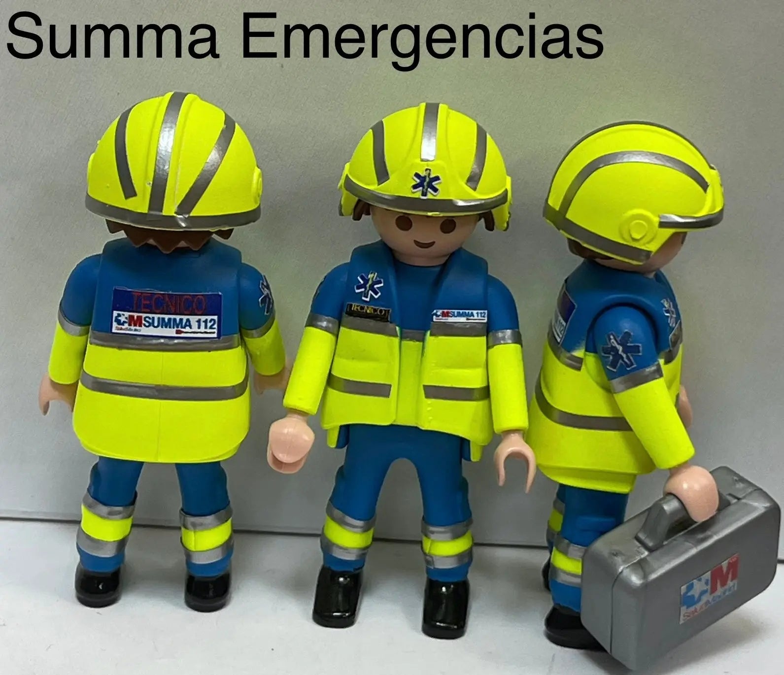 Playmobil Custom SUMMA Emergencias personalizado