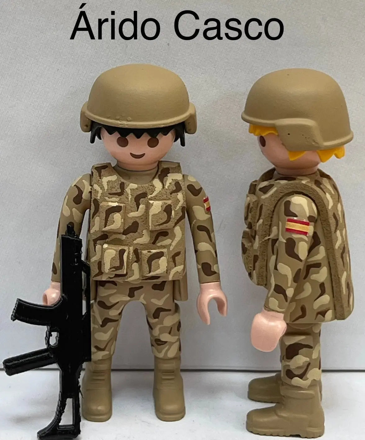Playmobil Custom Soldado uniforme Árido Teresiana