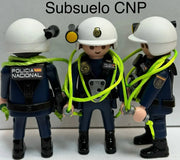 Comprar Playmobil Custom Subsuelo CNP personalizado La Flamenca de Borgoña Bandera España