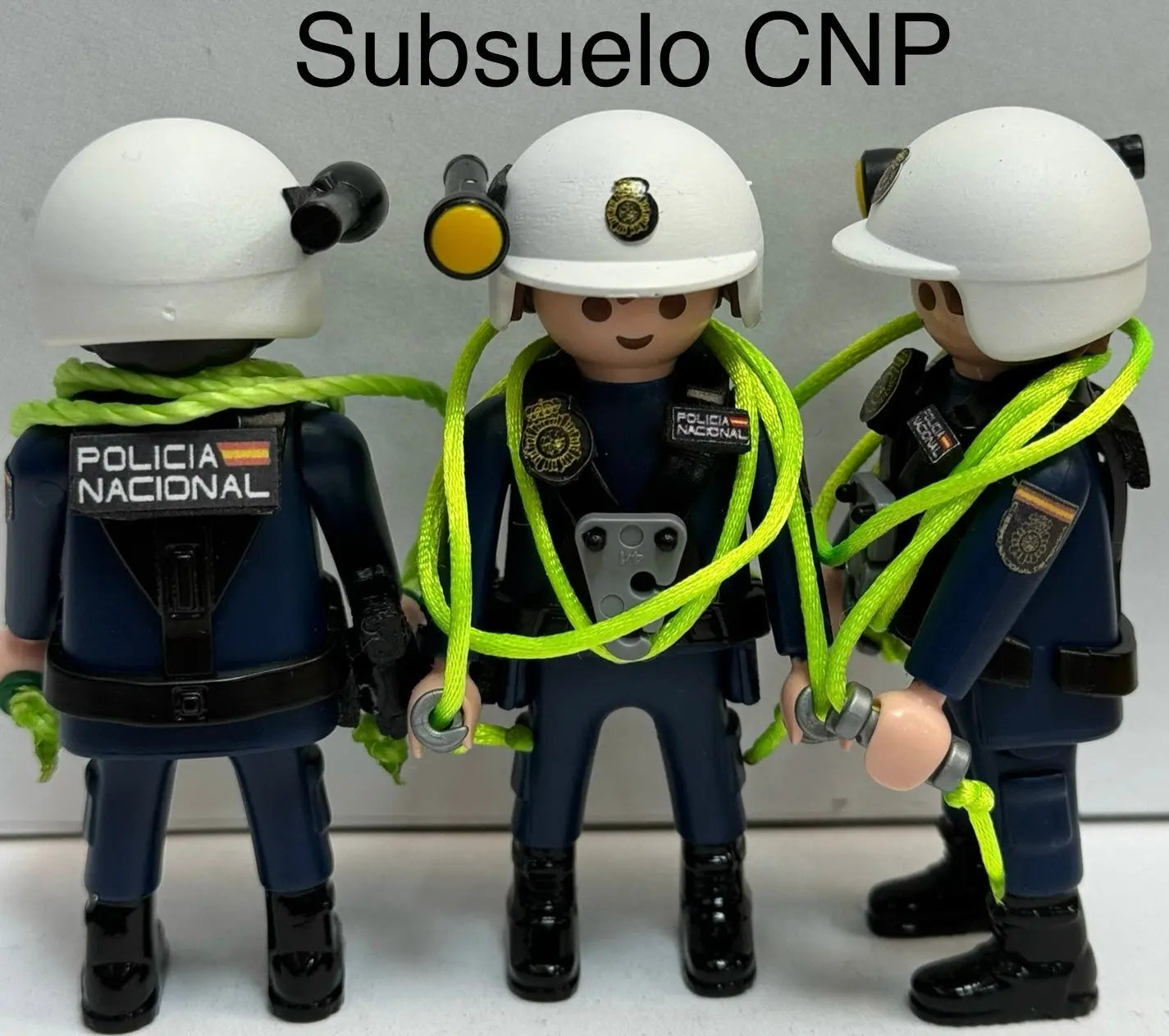 Comprar Playmobil Custom Subsuelo CNP personalizado La Flamenca de Borgoña Bandera España