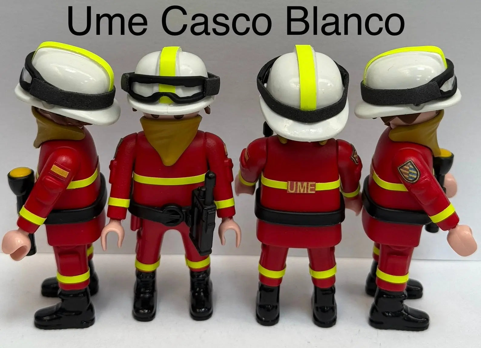 Playmobil Custom UME Casco Blanco personalizado