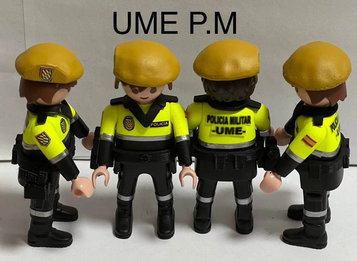 Playmobil Custom UME uniforme trabajo personalizado