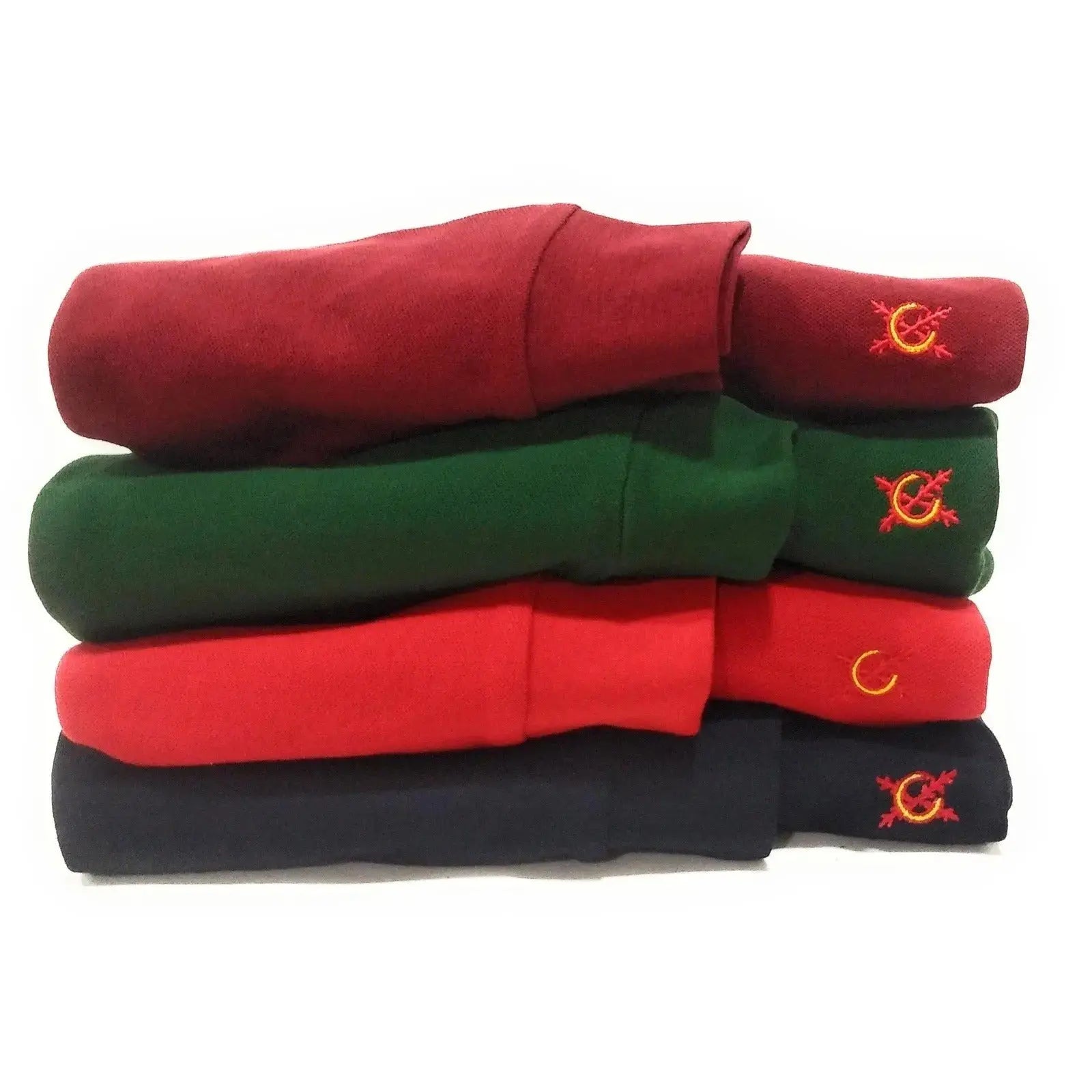 Comprar Polo Bandera España granate manga larga mujer Bandera España La Flamenca de Borgoña Patricia Muñoz VOX