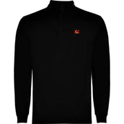 Comprar Polo Bandera España negro manga larga hombre Talla S - OFERTA Bandera España La Flamenca de Borgoña Patricia Muñoz VOX