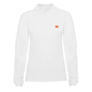 Comprar Polo Mujer Blanco manga larga Bandera España La Flamenca de Borgoña Patricia Muñoz VOX