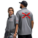 Comprar Polo adidas Space-Dyed "Ser español es un Honor" La Flamenca de Borgoña Bandera España