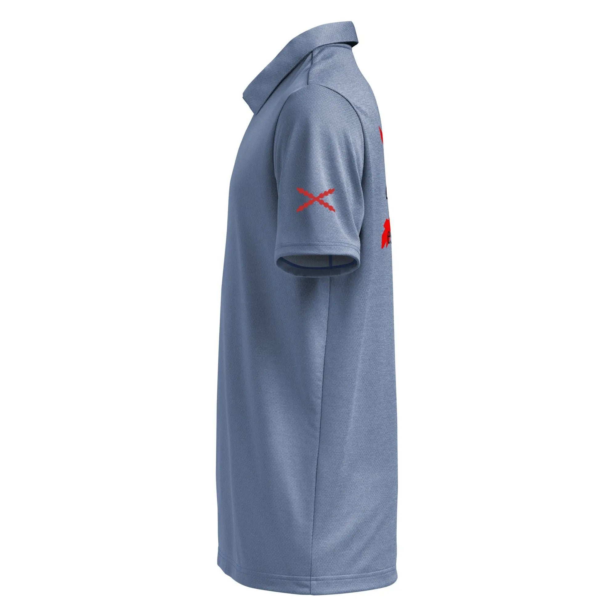 Comprar Polo adidas Space-Dyed "Ser español es un Honor" La Flamenca de Borgoña Bandera España