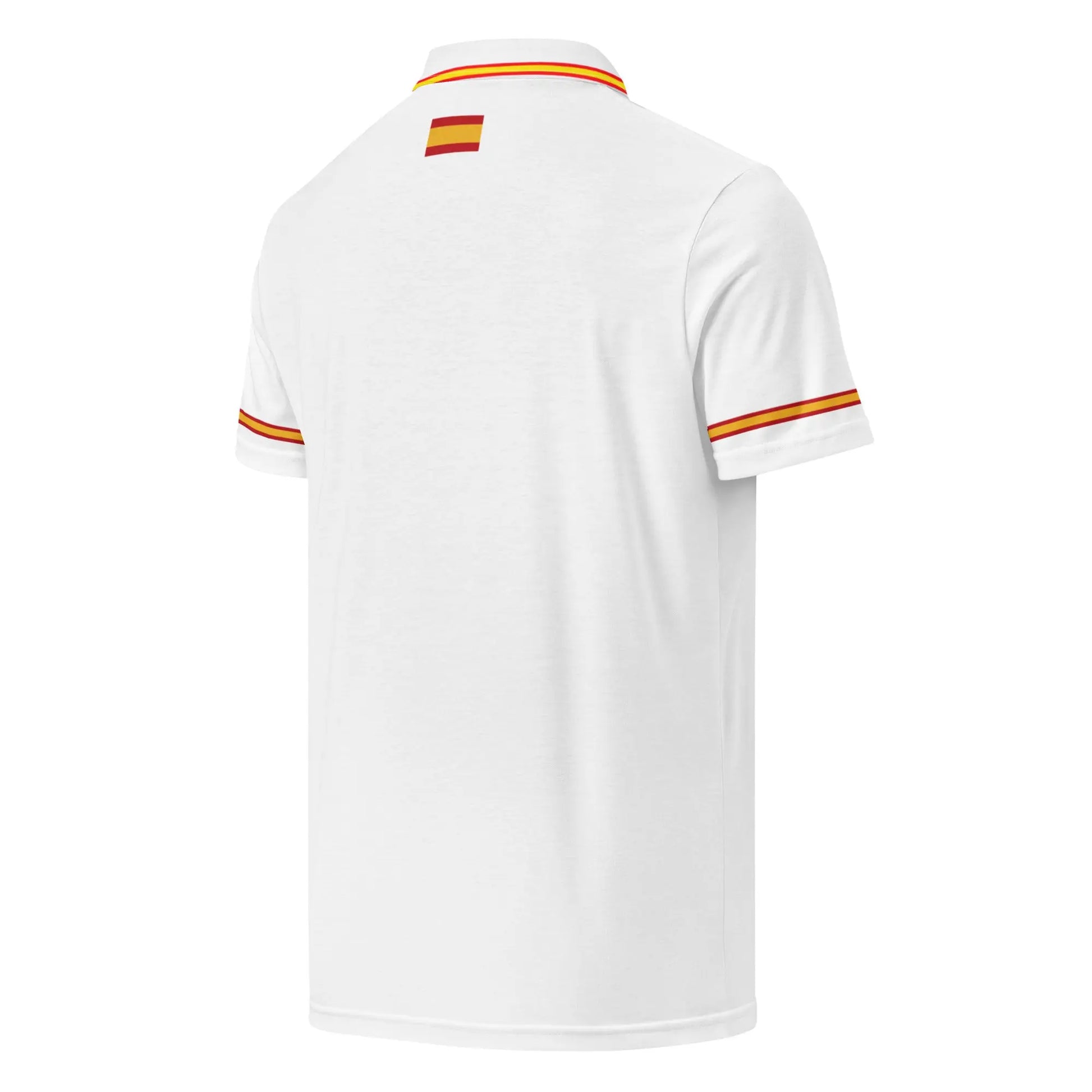 Comprar Polo ajustado para hombre Falange Española La Flamenca de Borgoña, Bandera de España, Cruz de Borgoña, Patricia Muñoz, VOX