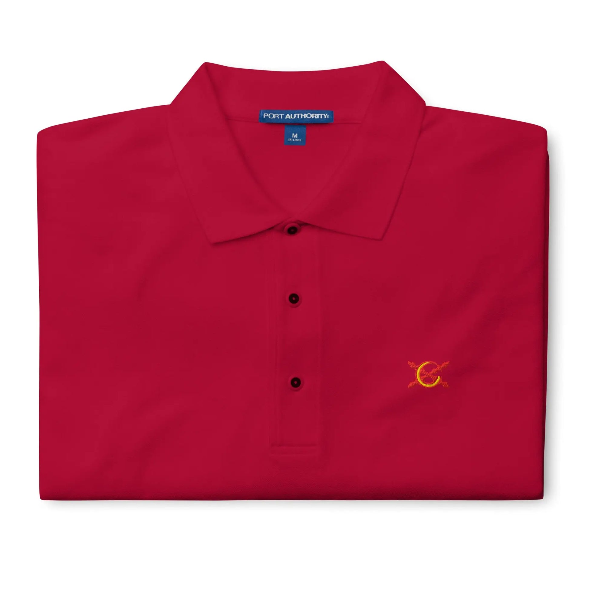 Comprar Polo para hombre premium - 5XL Oferta La Flamenca de Borgoña Bandera España
