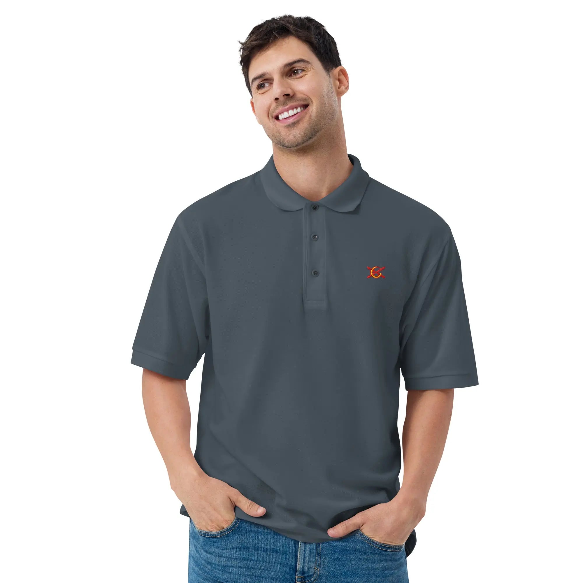 Comprar Polo para hombre premium - 5XL Oferta La Flamenca de Borgoña Bandera España