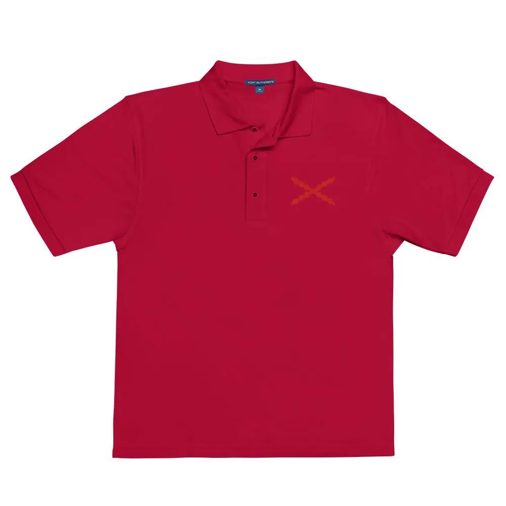 Comprar Polo para hombre premium Cruz de Borgoña La Flamenca de Borgoña Bandera España