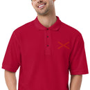 Comprar Polo para hombre premium Cruz de Borgoña La Flamenca de Borgoña Bandera España
