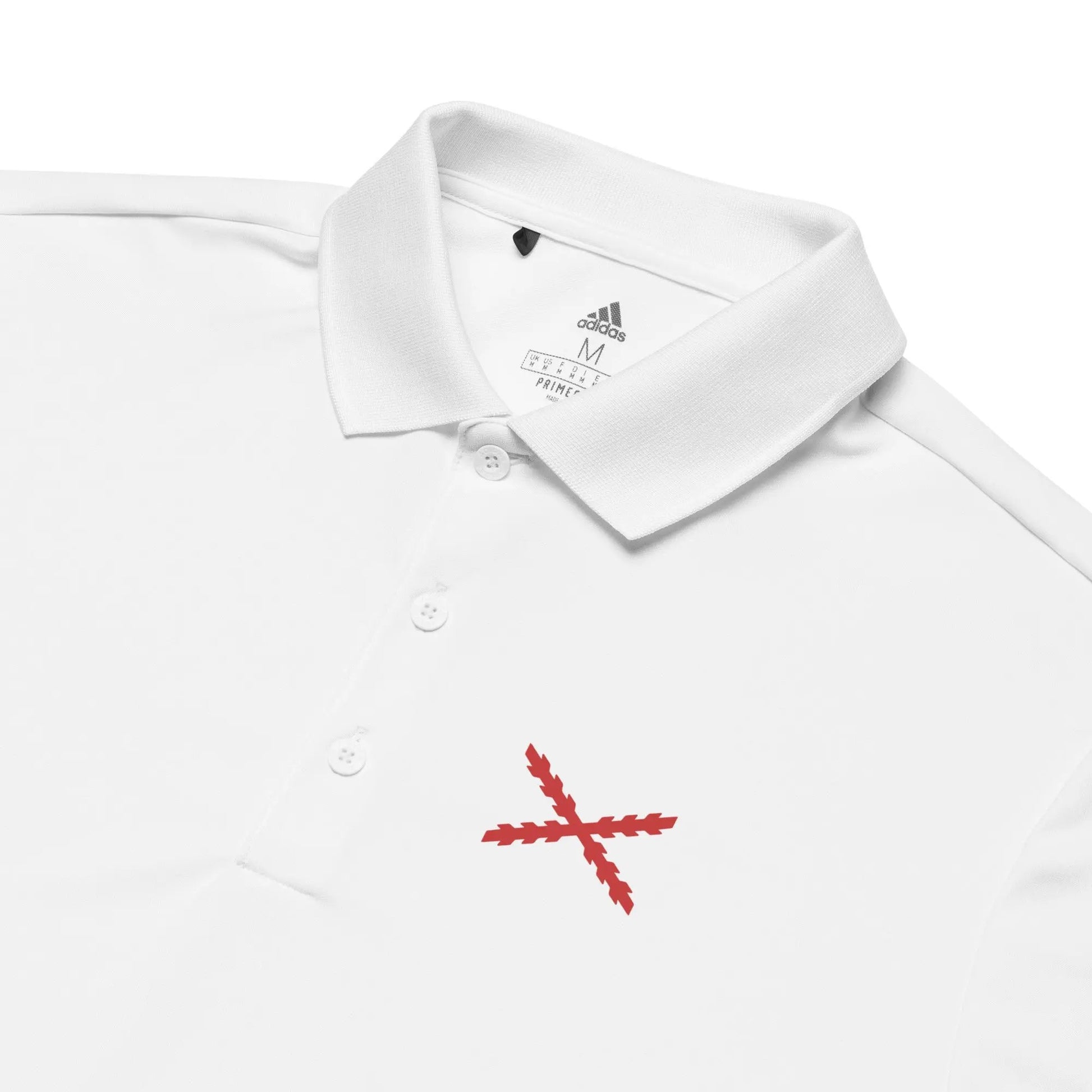 Comprar Polo premium adidas Cruz de Borgoña La Flamenca de Borgoña Bandera España