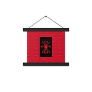 Comprar Póster con colgador Falange Española Bandera España La Flamenca de Borgoña Patricia Muñoz VOX