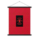 Comprar Póster con colgador Falange Española La Flamenca de Borgoña, Bandera de España, Cruz de Borgoña, Patricia Muñoz, VOX, Santiago Abascal