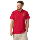 Comprar Premium Ejército pique polo shirt La Flamenca de Borgoña, Bandera de España, Cruz de Borgoña, Patricia Muñoz, VOX