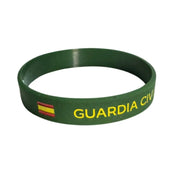 Comprar Pulsera Guardia Civil de silicona verde Bandera España La Flamenca de Borgoña Patricia Muñoz VOX