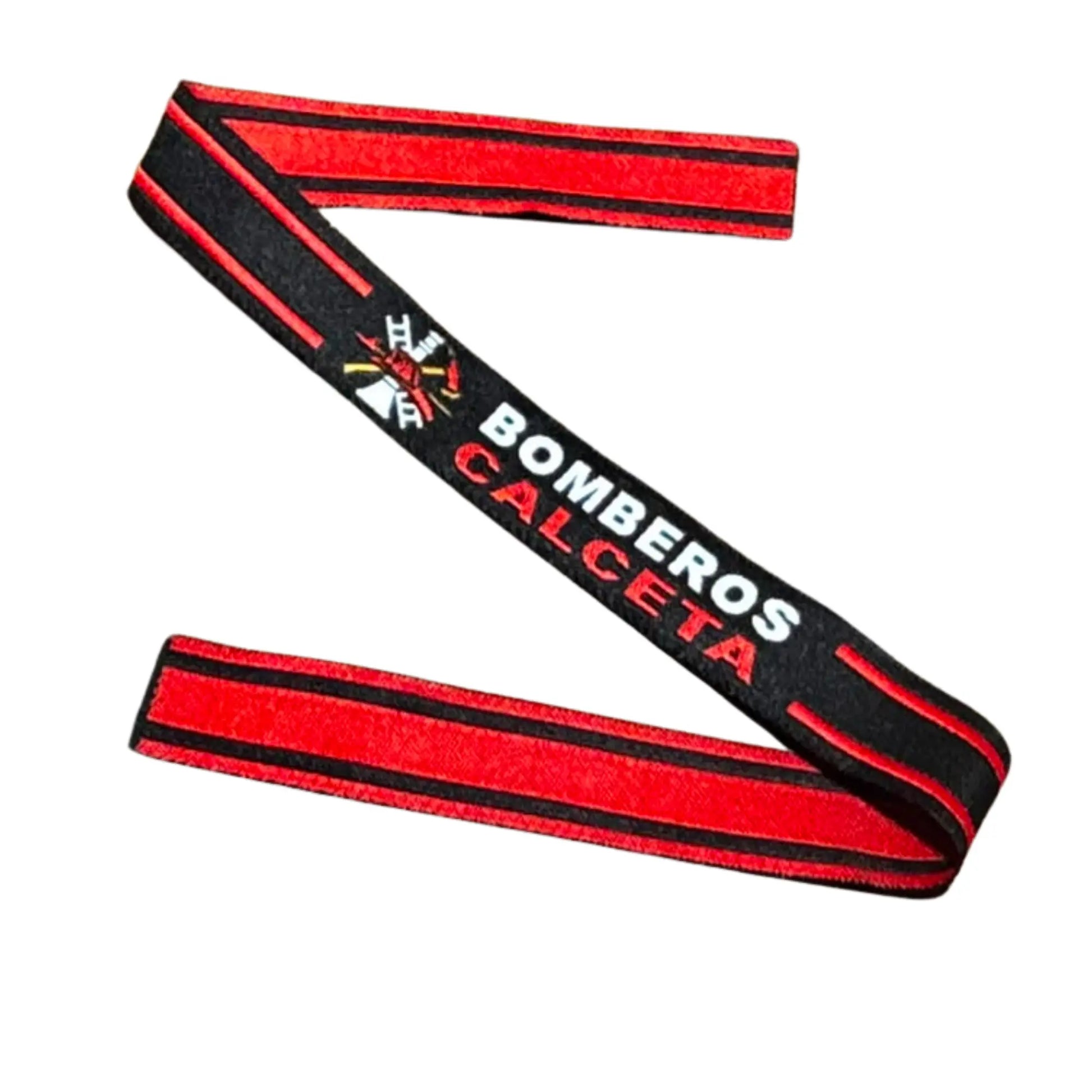 Comprar Pulsera de tela Bomberos Calceta La Flamenca de Borgoña Bandera España