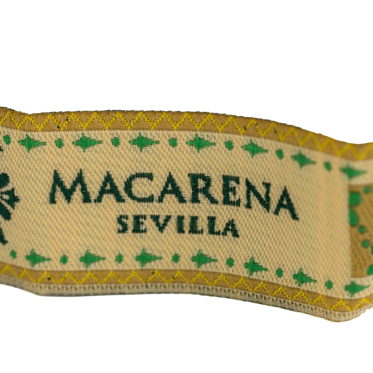Comprar Pulsera de tela Esperanza de Macarena Hermandad de Sevilla La Flamenca de Borgoña Bandera España