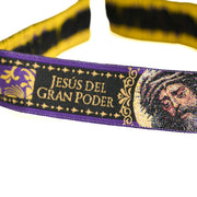 Comprar Pulsera de tela Jesús del Gran Poder Hermandad de Sevilla La Flamenca de Borgoña Bandera España