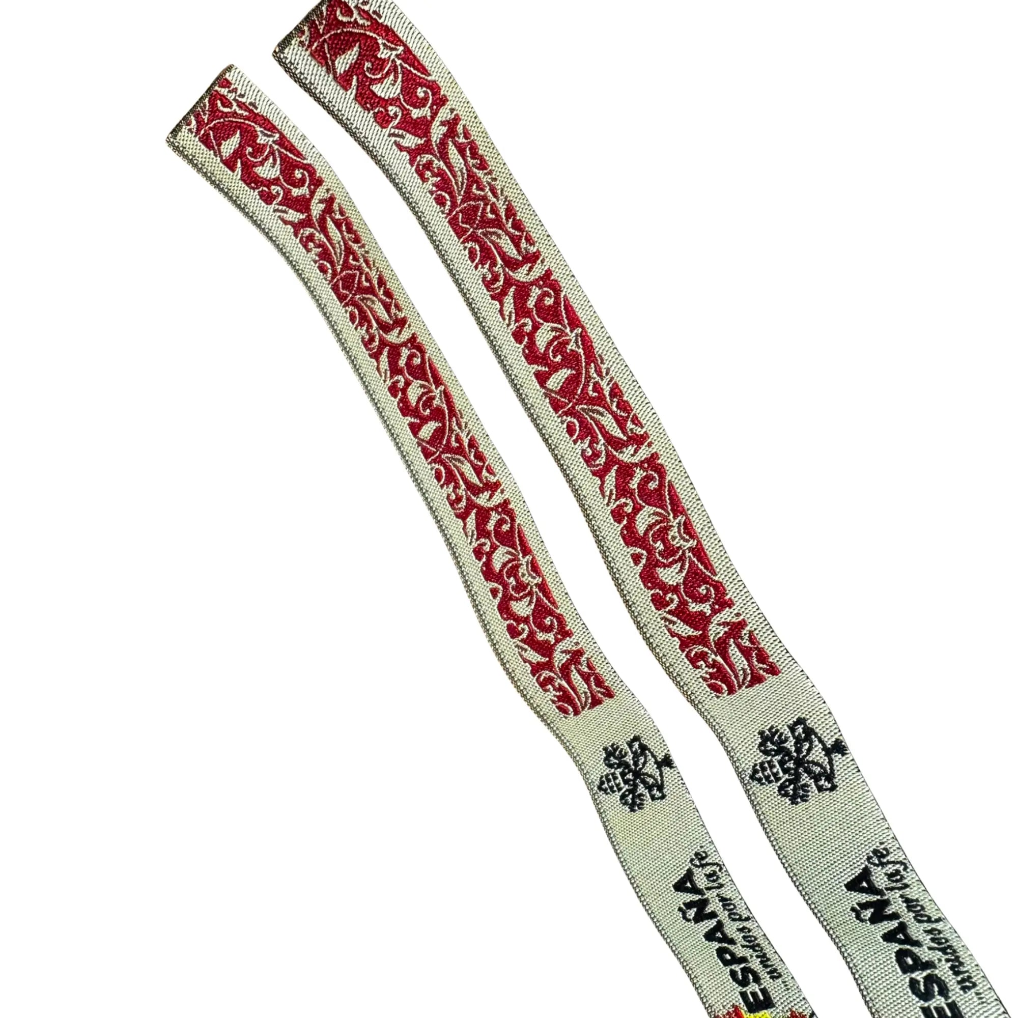Comprar Pulsera de tela León XIV “España, unidos por la fe” La Flamenca de Borgoña Bandera España