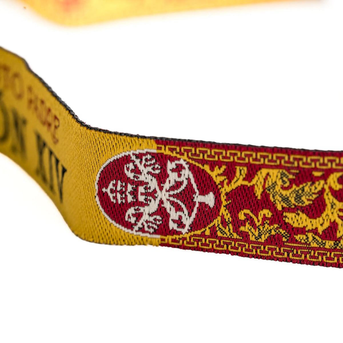 Comprar Pulsera de tela Santo Padre León XIV La Flamenca de Borgoña Bandera España
