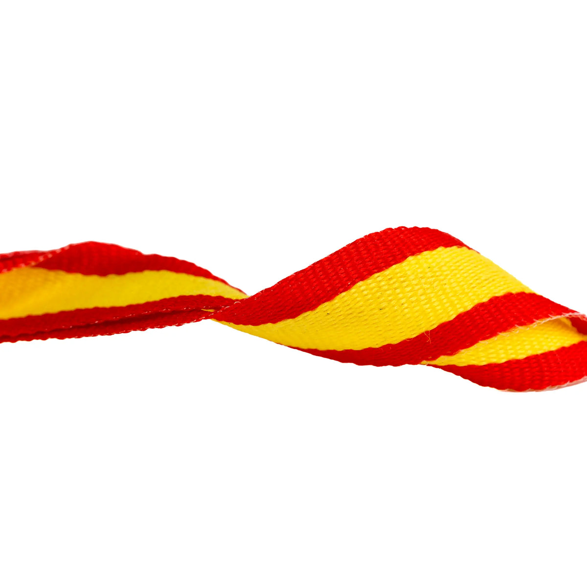 Comprar Pulsera de tela bandera de España con bola plateada · 1,5 cm La Flamenca de Borgoña Bandera España