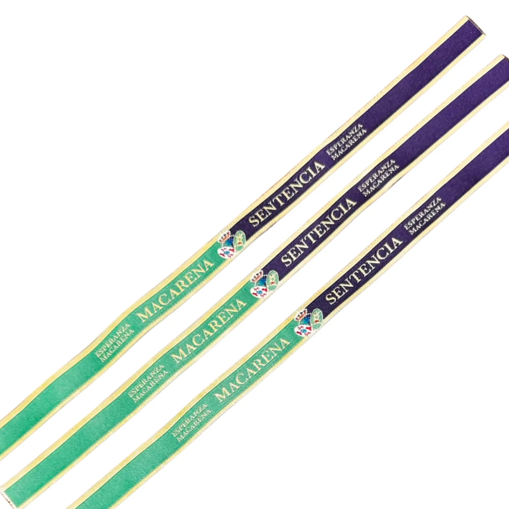 Comprar Pulsera de tela cofrade Esperanza Macarena – Sentencia La Flamenca de Borgoña Bandera España