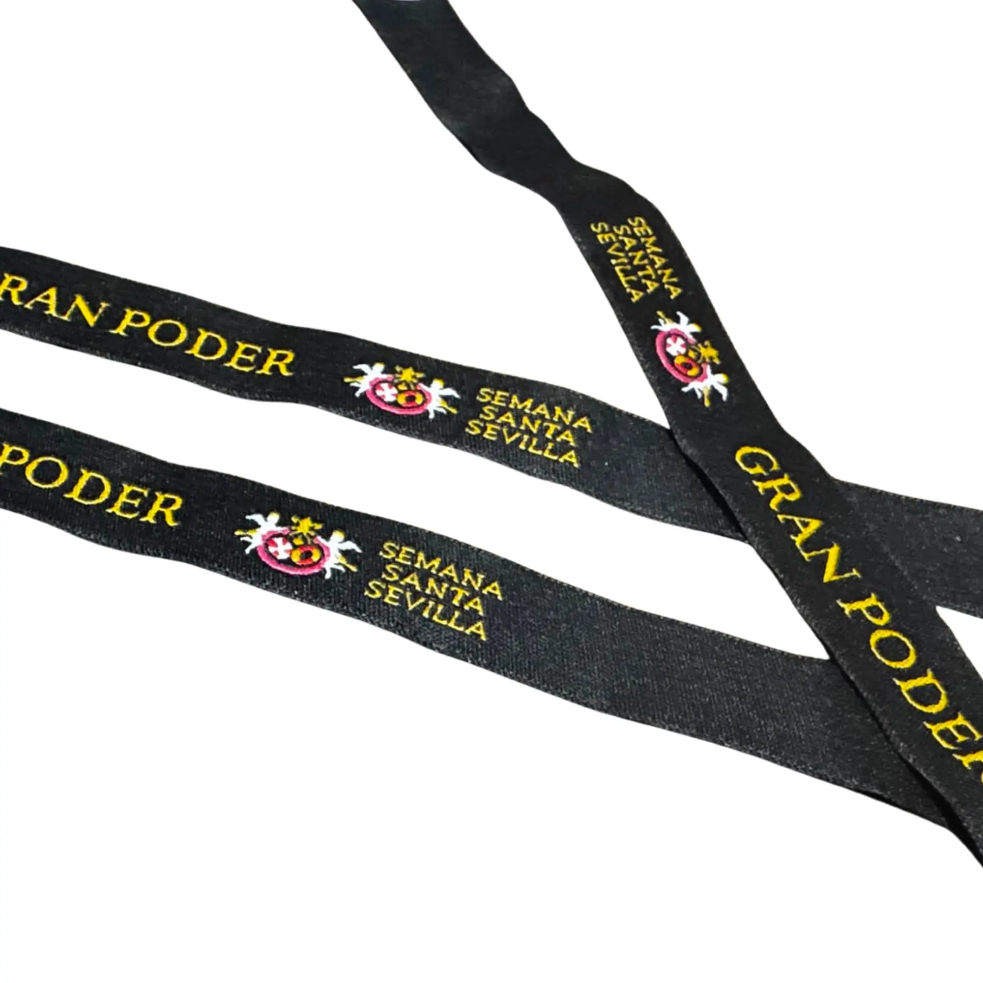 Comprar Pulsera de tela cofrade Gran Poder – Semana Santa Sevilla La Flamenca de Borgoña Bandera España