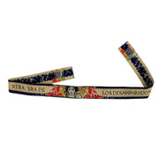 Comprar Pulsera de tela de Nuestra Señora Virgen de los Desemparados de Valencia La Flamenca de Borgoña Bandera España